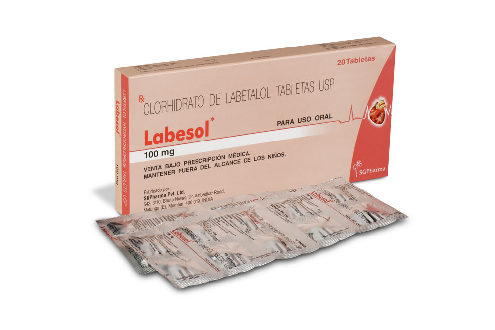 Labetalol 100mg Injection LABIL, M Care Exports